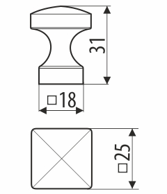 úchyt G47 rozmer